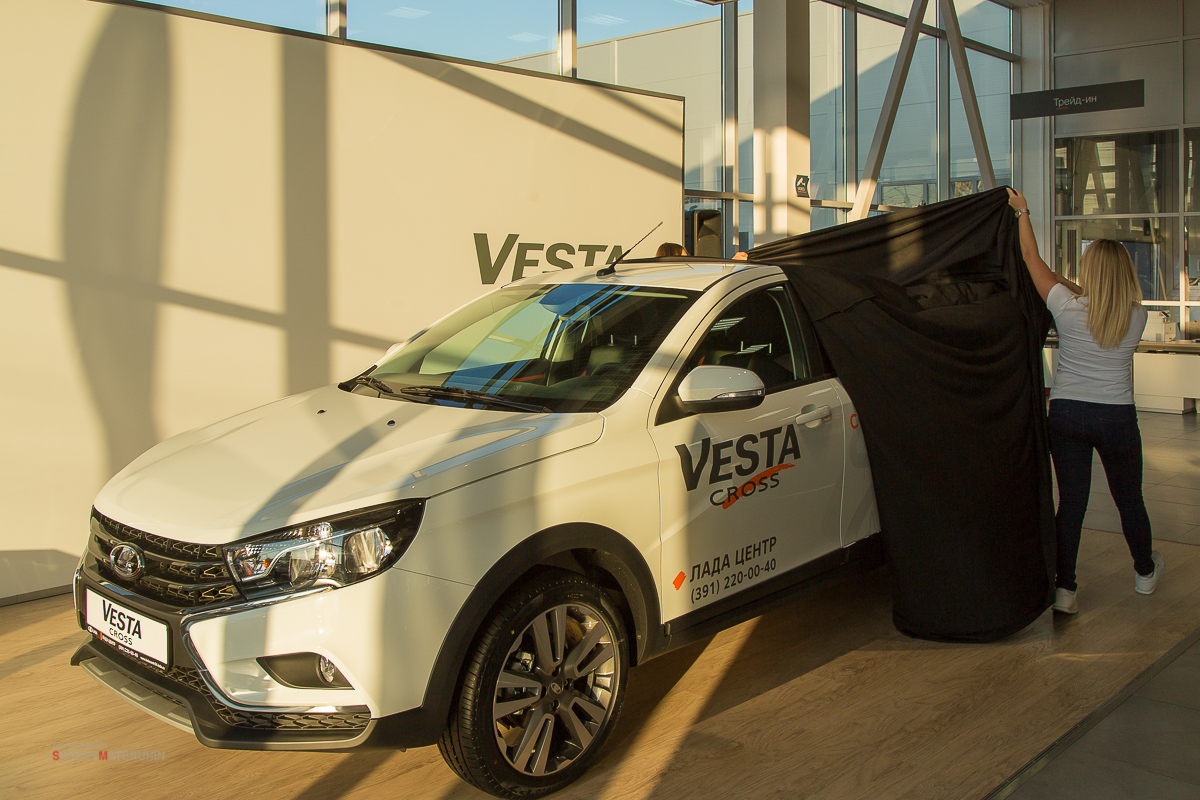 презентация LADA Vesta Cross в Лада Центр