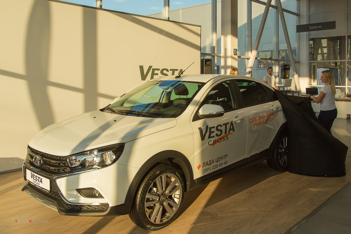 презентация LADA Vesta Cross в Лада Центр