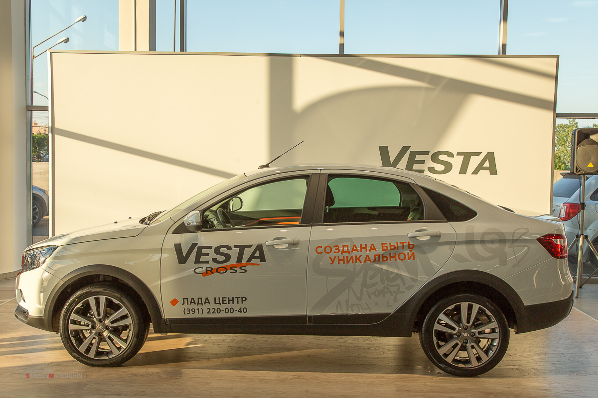 презентация LADA Vesta Cross в Лада Центр