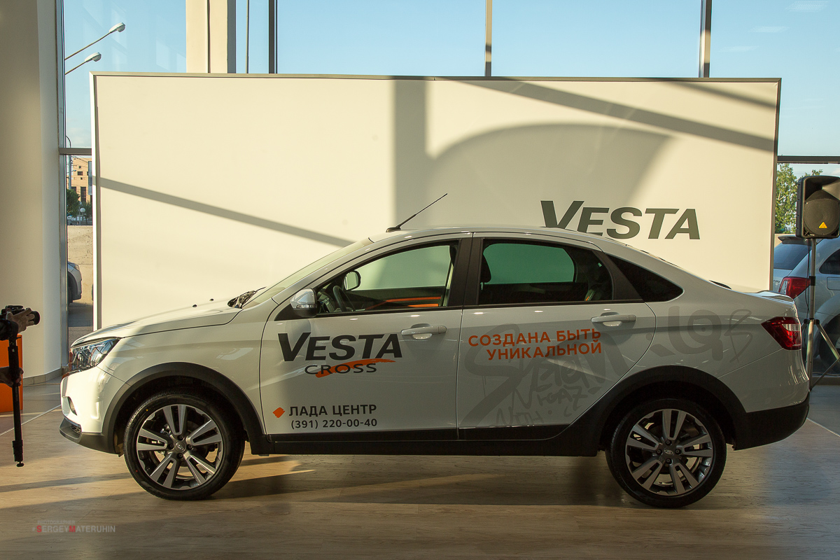 презентация LADA Vesta Cross в Лада Центр