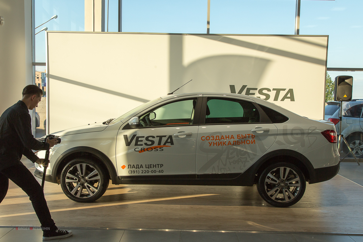презентация LADA Vesta Cross в Лада Центр