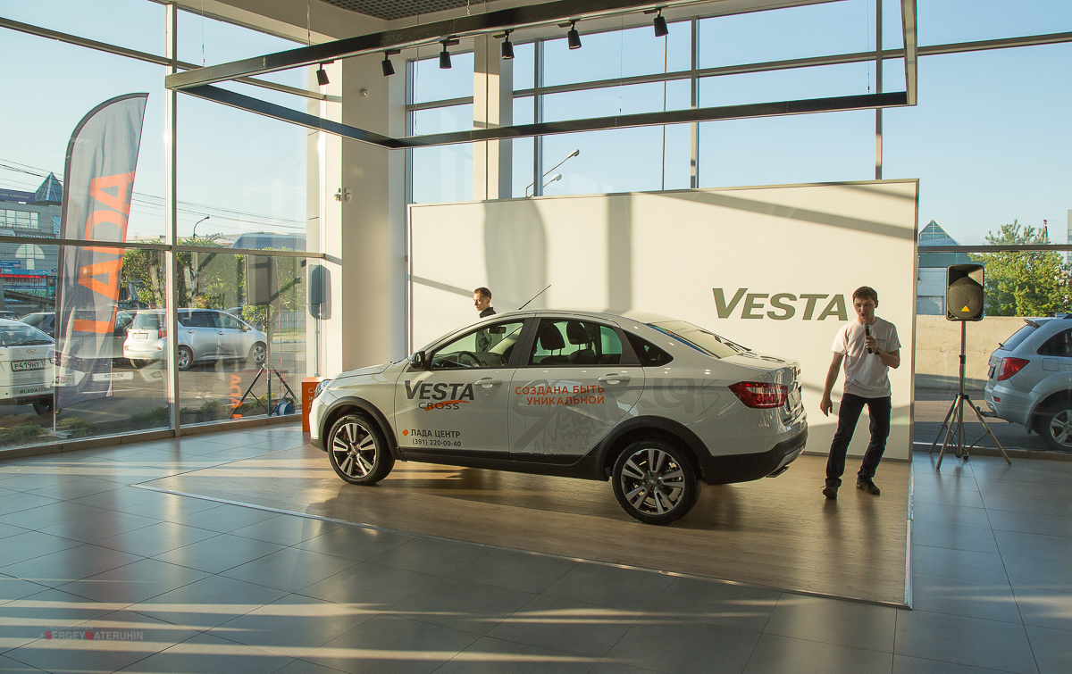 презентация LADA Vesta Cross в Лада Центр