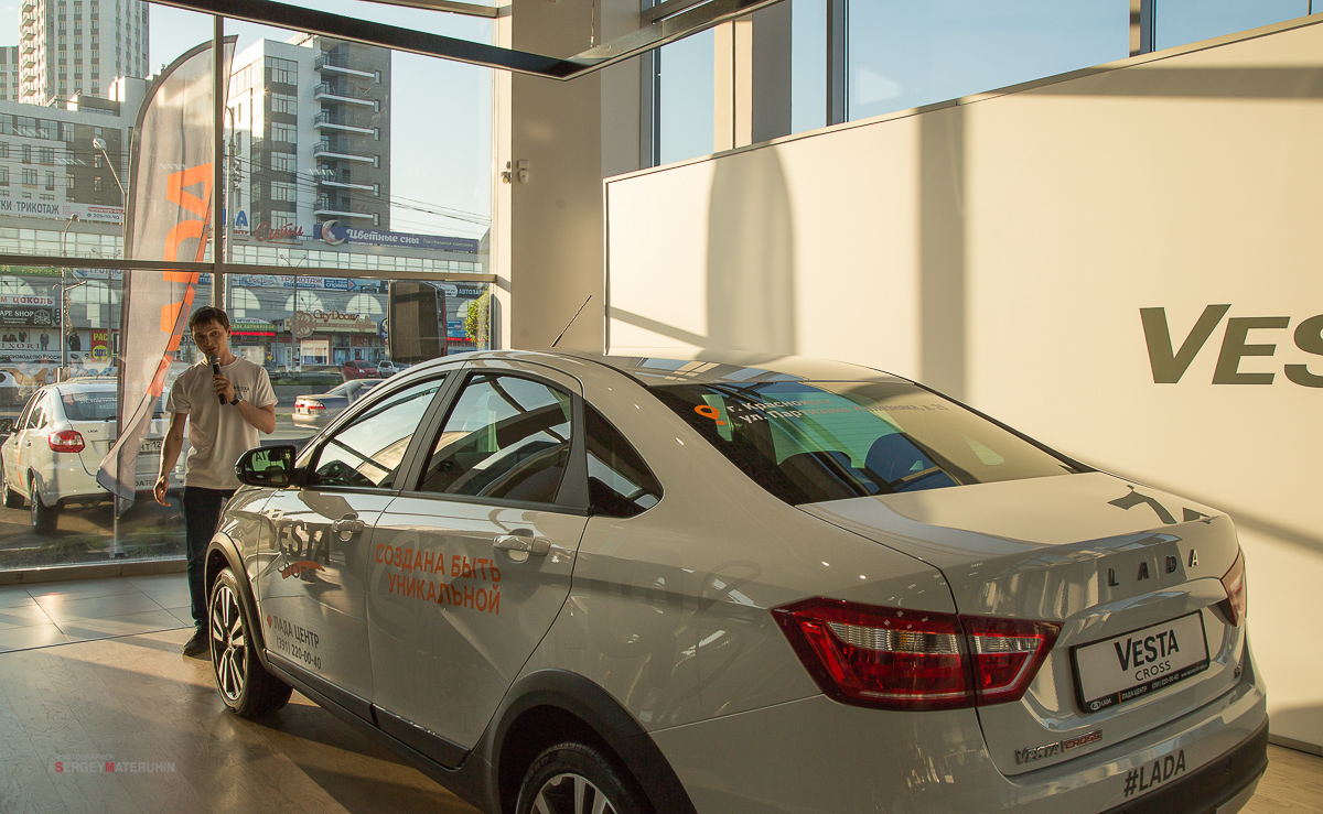 презентация LADA Vesta Cross в Лада Центр