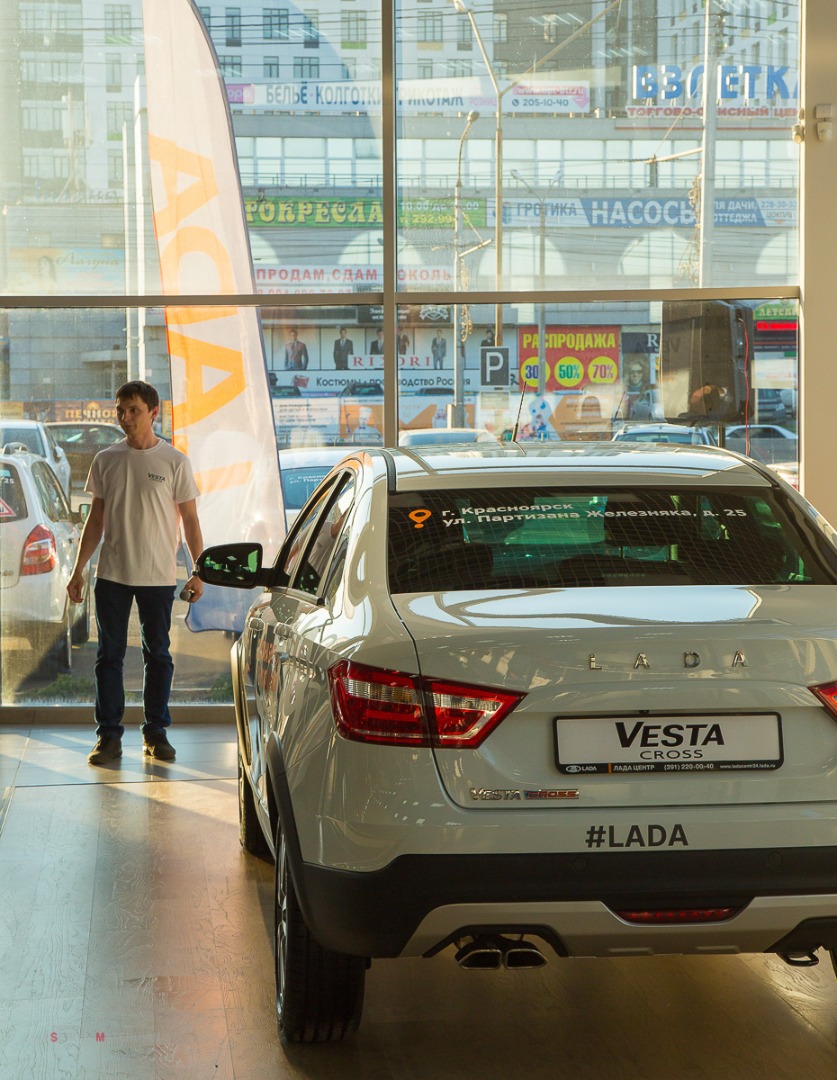 презентация LADA Vesta Cross в Лада Центр