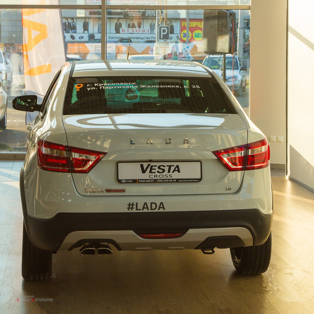 презентация LADA Vesta Cross в Лада Центр