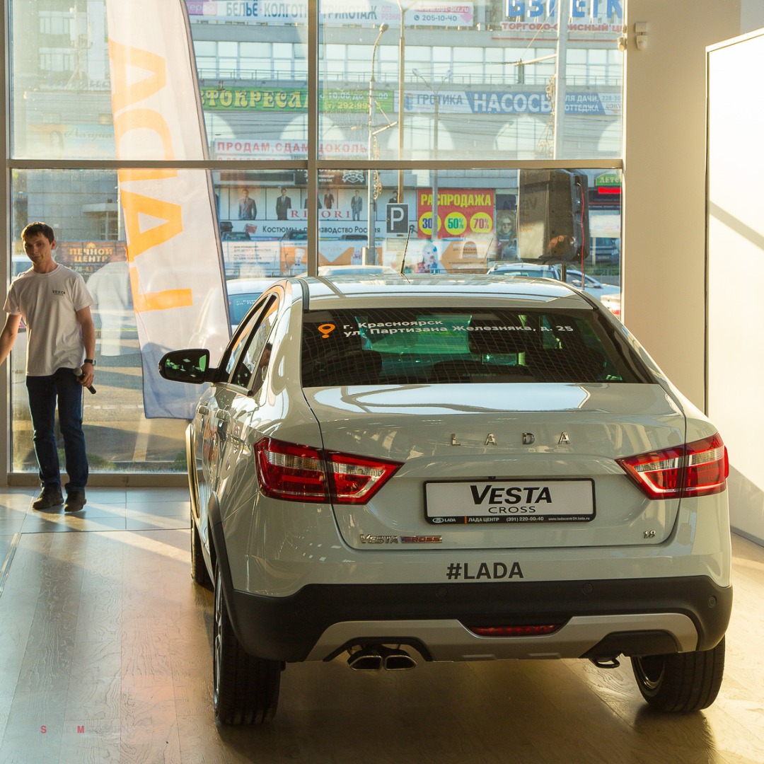 презентация LADA Vesta Cross в Лада Центр