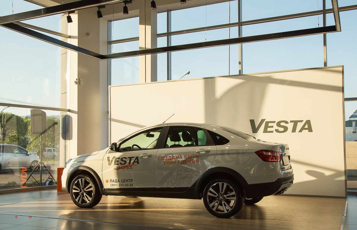 презентация LADA Vesta Cross в Лада Центр