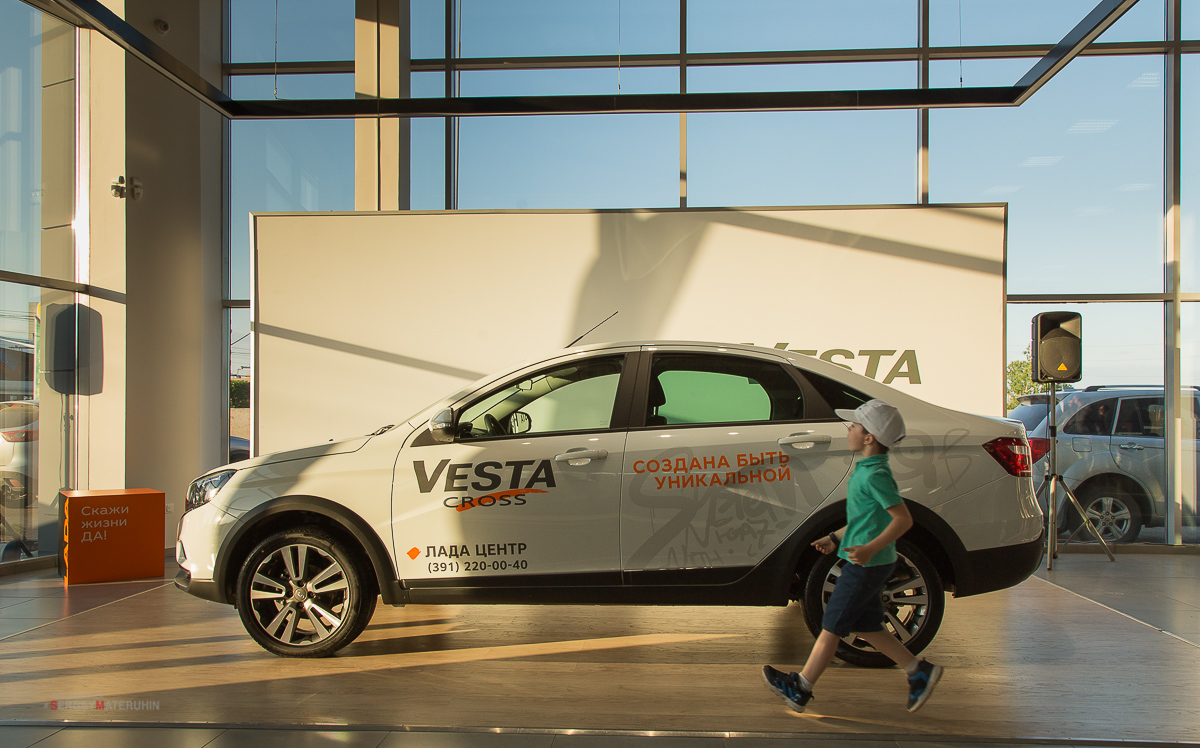 презентация LADA Vesta Cross в Лада Центр