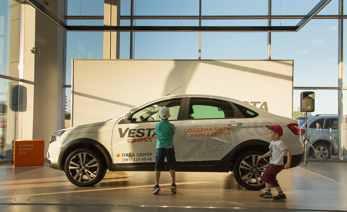презентация LADA Vesta Cross в Лада Центр