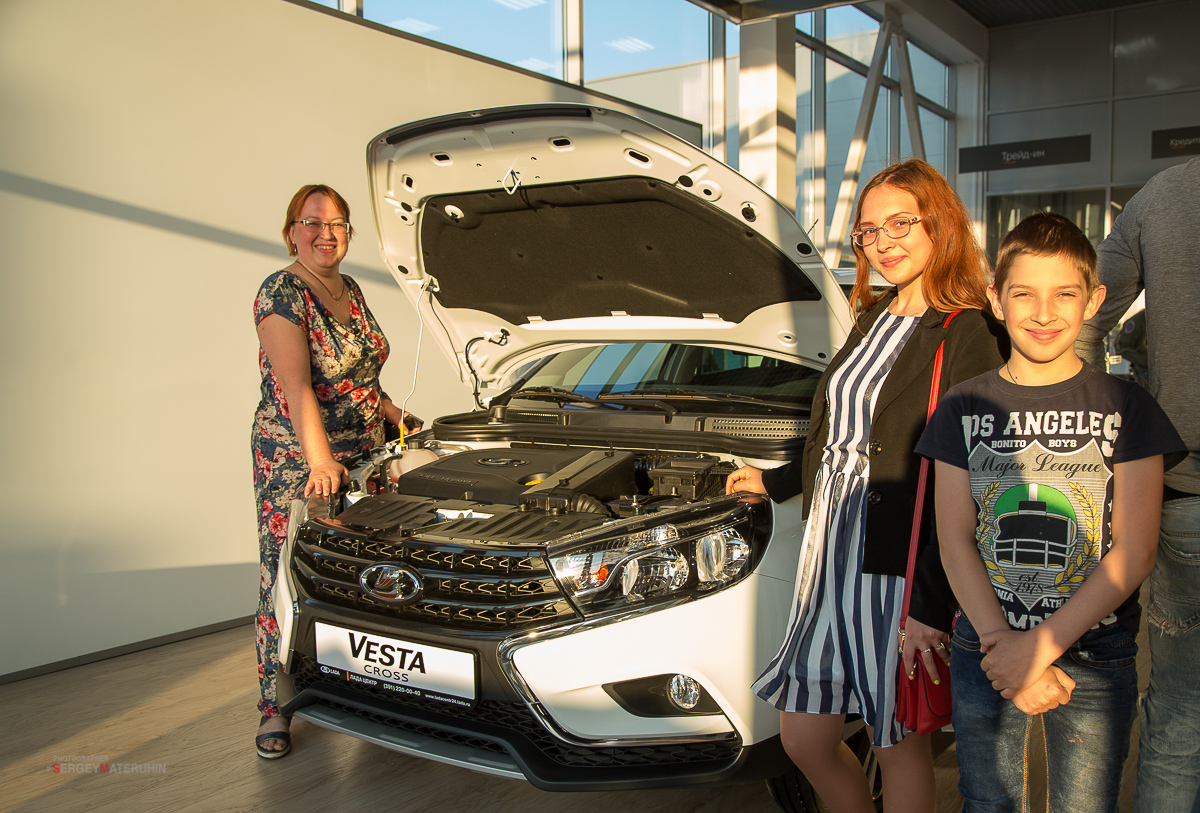 презентация LADA Vesta Cross в Лада Центр
