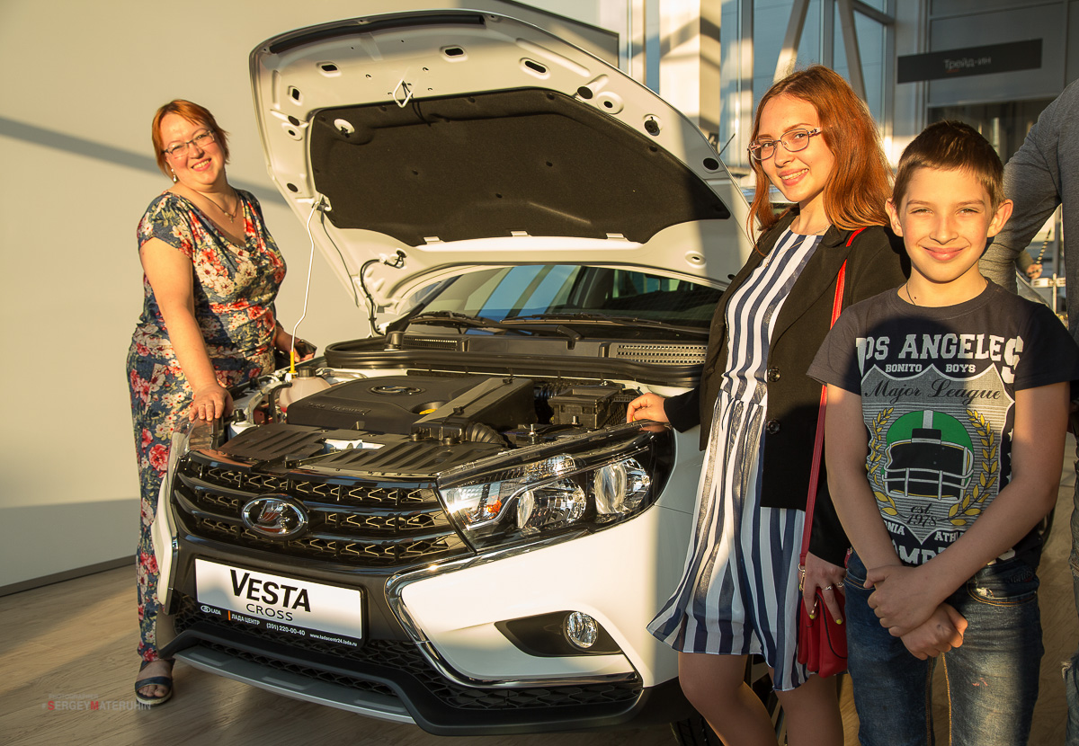 презентация LADA Vesta Cross в Лада Центр